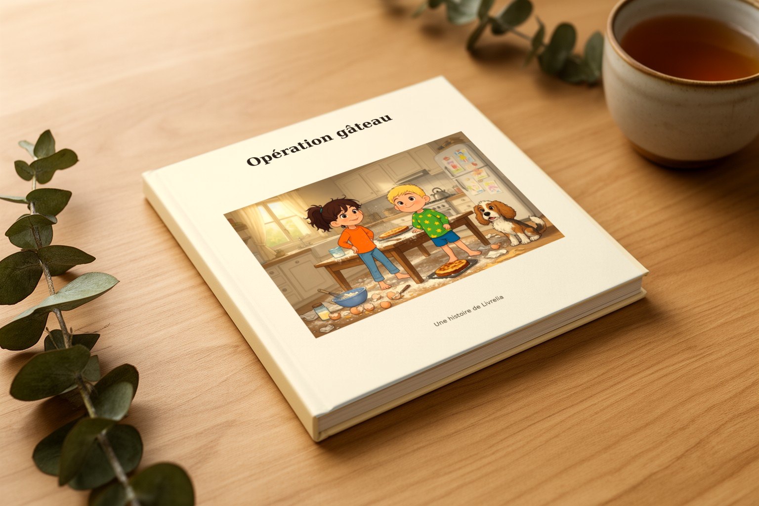 Le livre « Opération gâteau », relié